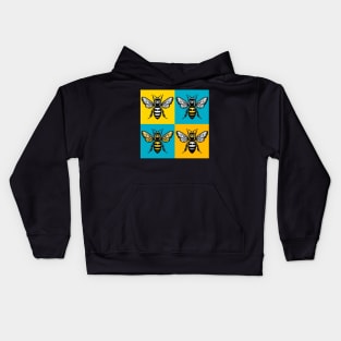 Pop Honey Bee Art - Cool Insect Kids Hoodie